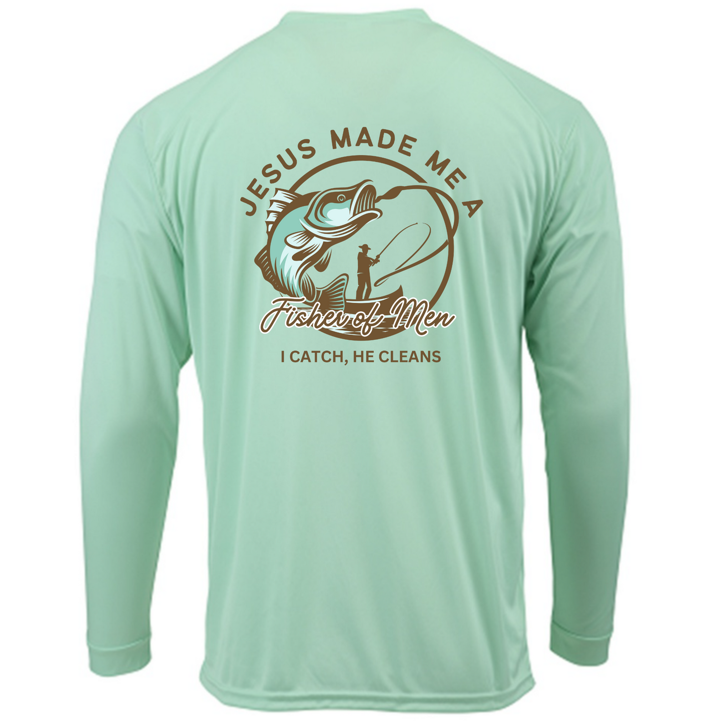 Mint Green Long Islander Long Sleeve Tee