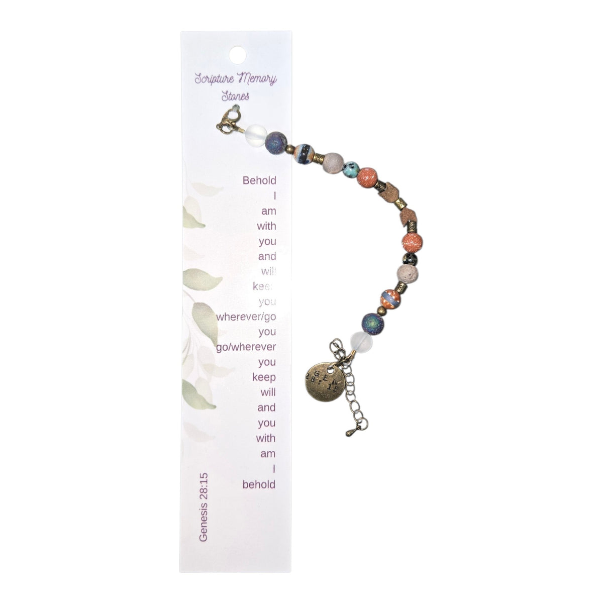 Scripture Memory Stone Bracelet